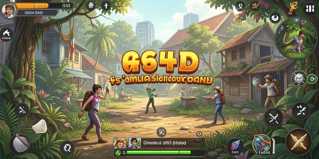 Tampilan gameplay menawan dari 66D yang mengasyikkan.