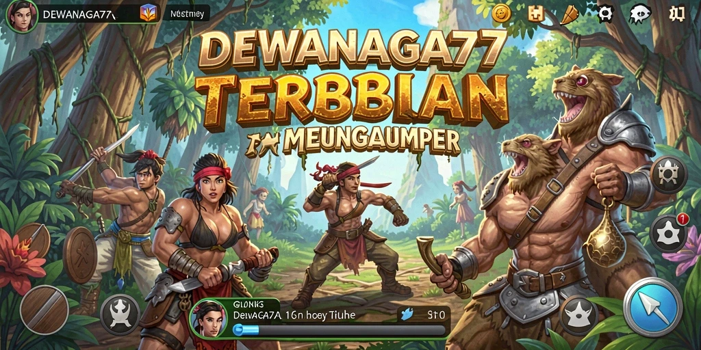 Screenshot gameplay DEWANAGA77 menampilkan petualangan Open World yang menawan.