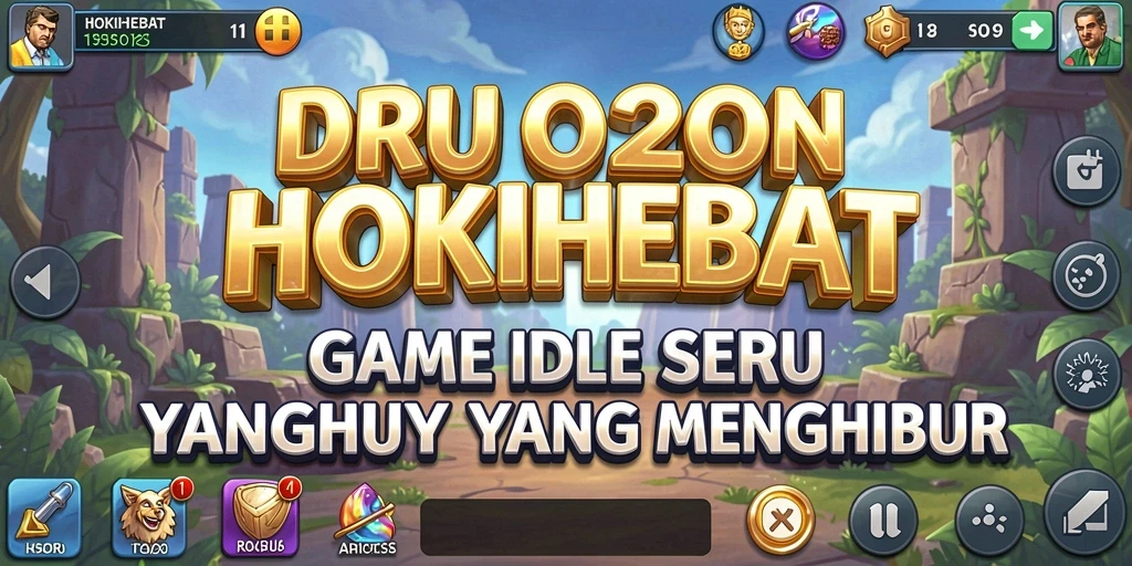 Tampilan gameplay HOKIHEBAT yang menarik dan interaktif.
