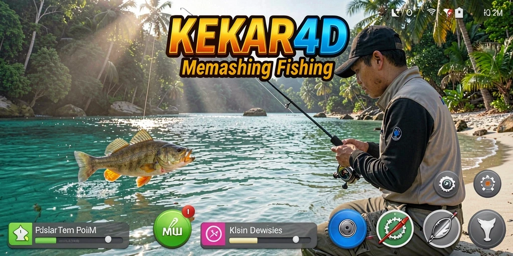 Tangkapan ikan yang menakjubkan dalam gameplay KEKAR4D.