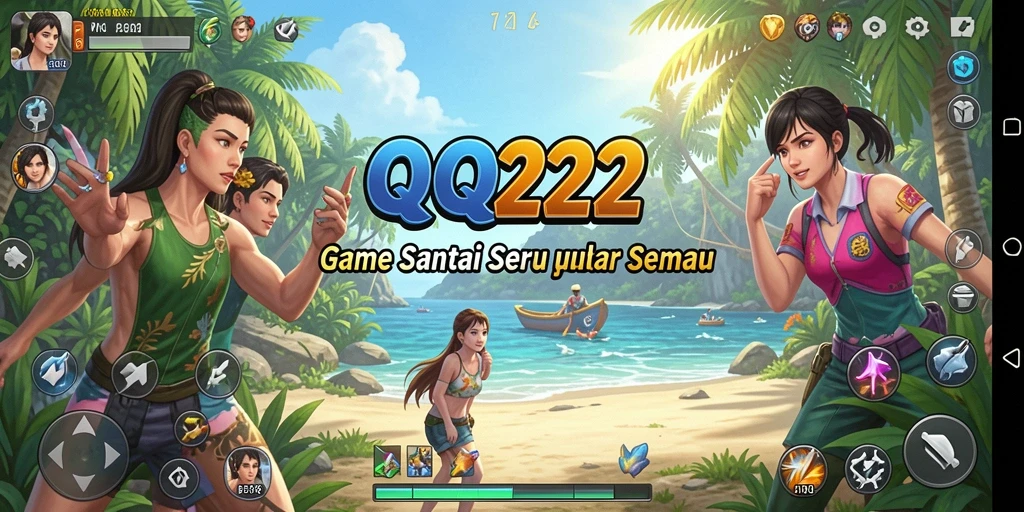 Gameplay QQ222 yang seru dan menarik dalam suasana santai.