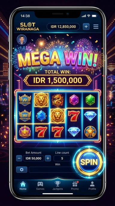 Screenshot dari berbagai kategori aplikasi yang ditawarkan oleh wiranaga untuk pengguna.