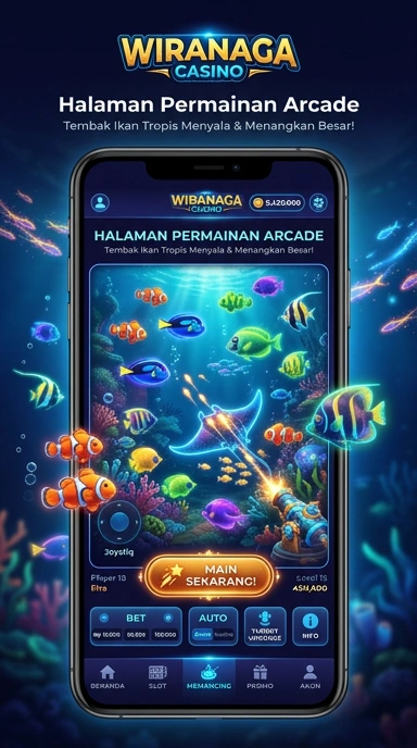 Tampilan aplikasi wiranaga yang menampilkan fitur menarik dan terupdate.